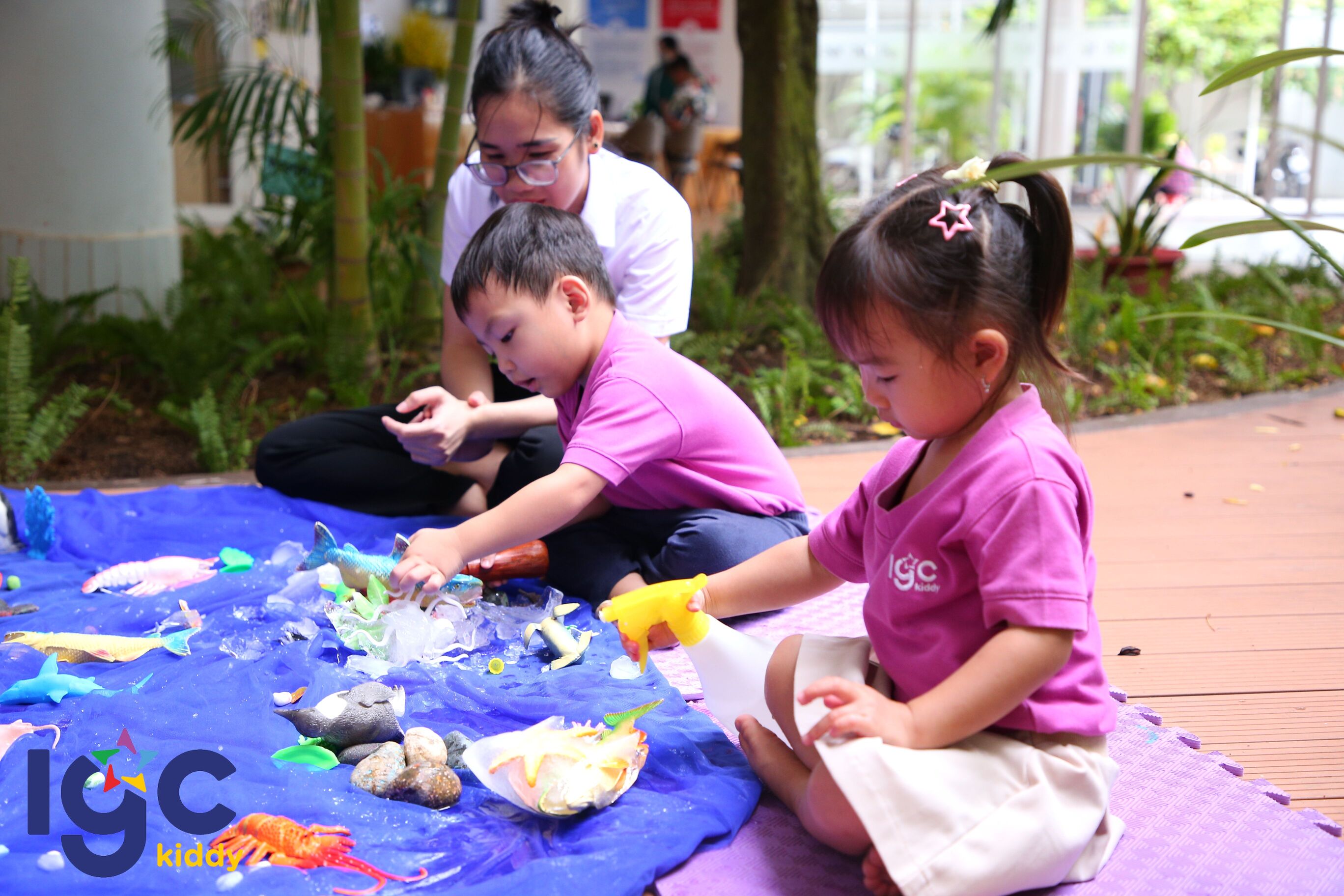 LỢI ÍCH KHI TRẺ HOẠT ĐỘNG VUI CHƠI NGOÀI TRỜI