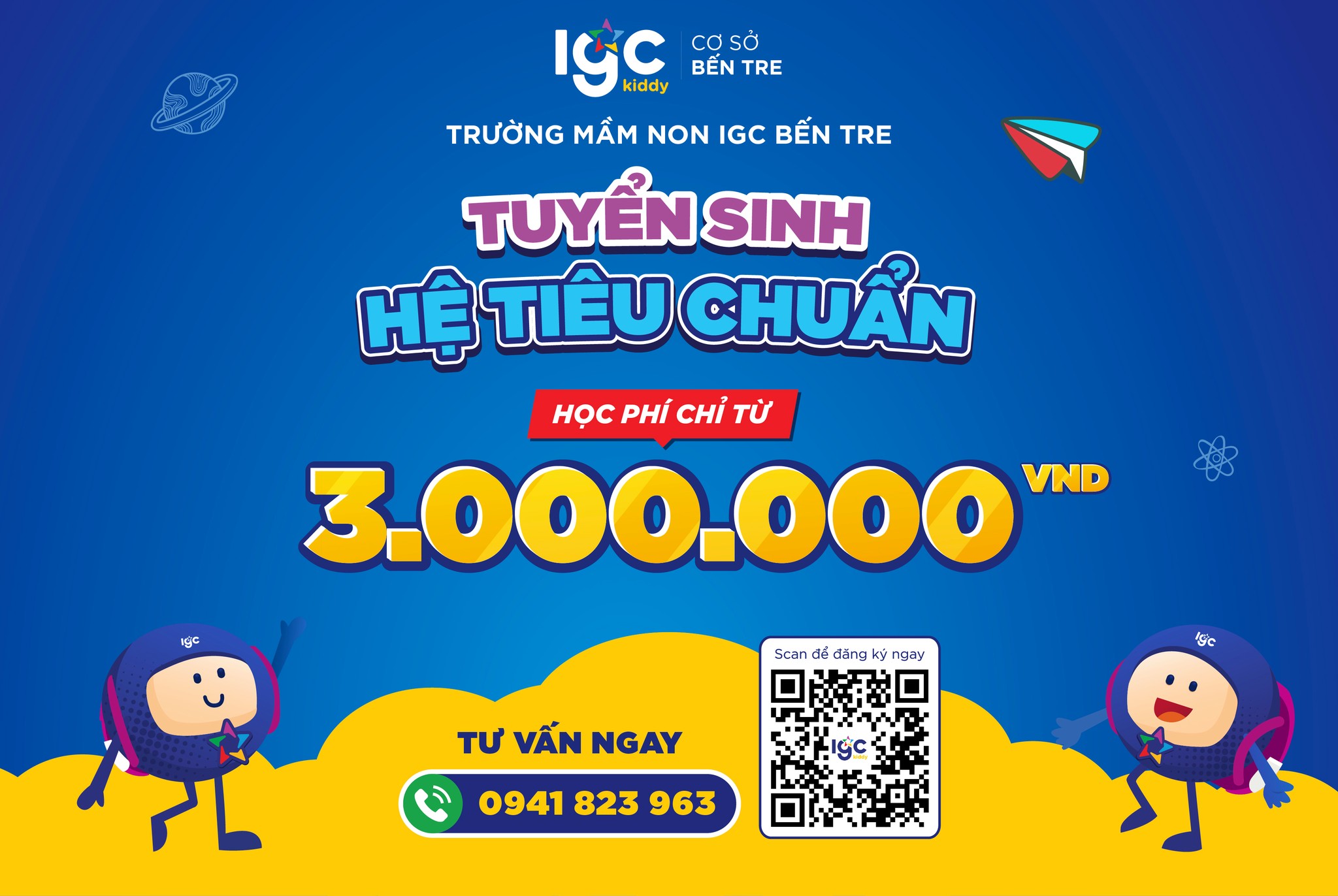 💥 TUYỂN SINH HỆ TIÊU CHUẨN 💥MÔI TRƯỜNG HỌC TẬP CHẤT LƯỢNG VỚI HỌC PHÍ CHỈ TỪ 3.000.000 VND