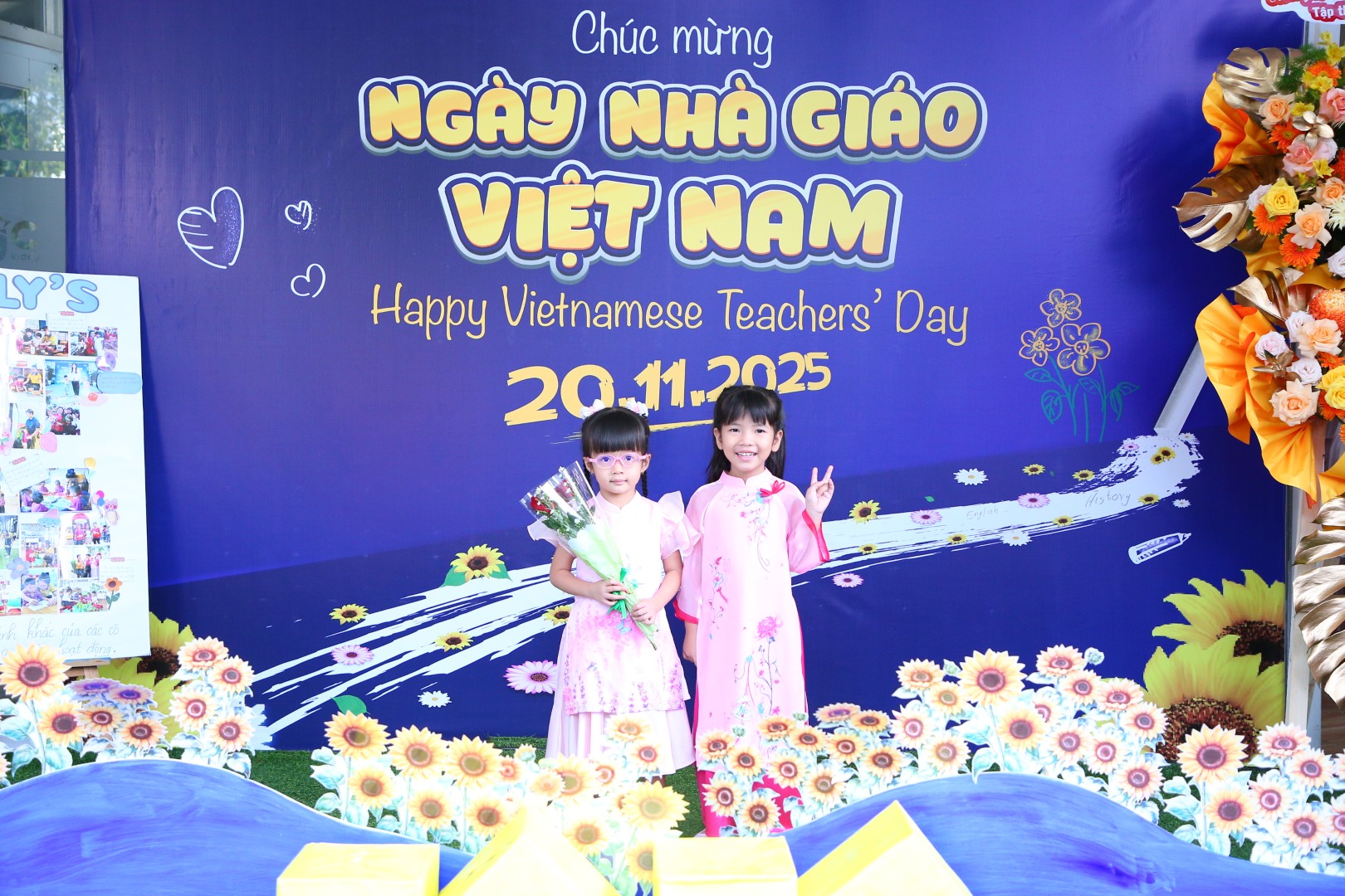 Tấm lòng bé thơ gửi đến Thầy Cô - Hoạt động kỷ niệm ngày 20/11