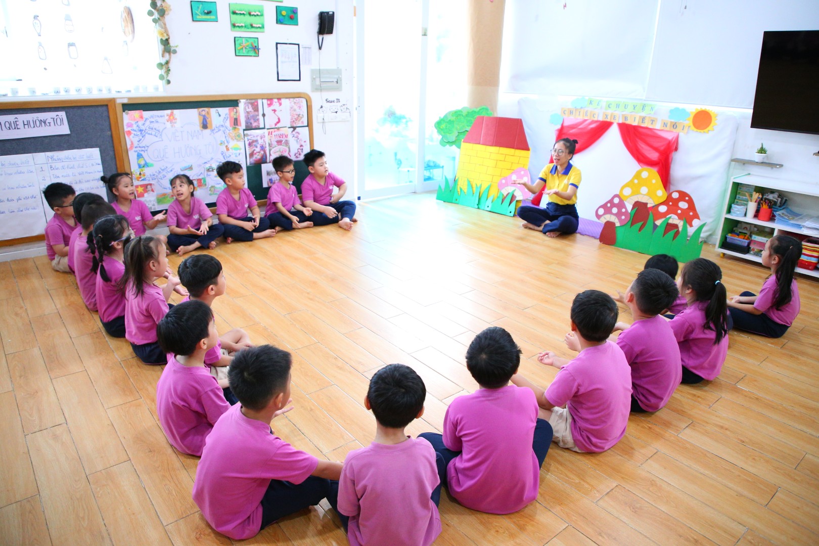 KHÁM PHÁ "XA LỘ KỲ THÚ" CÙNG CÁC BẠN NHỎ TRƯỜNG MẦM NON IGC BẾN TRE.