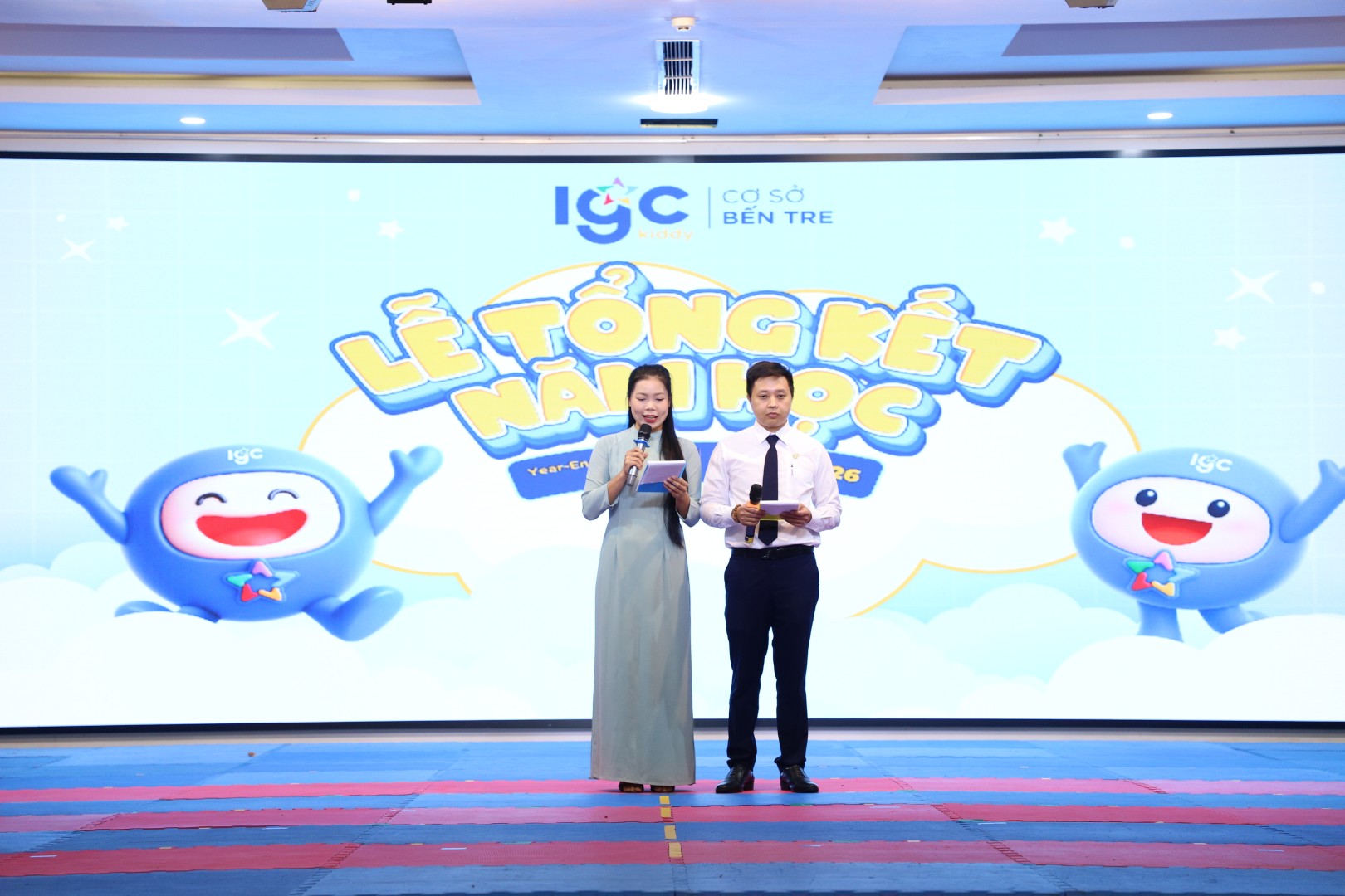 LỄ TỔNG KẾT NĂM HỌC TẠI TRƯỜNG MẦM NON IGC BẾN TRE