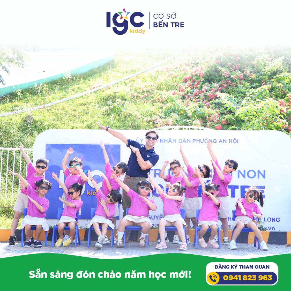 CHƯƠNG TRÌNH TIẾNG ANH TẠI TRƯỜNG MẦM NON IGC BẾN TRE