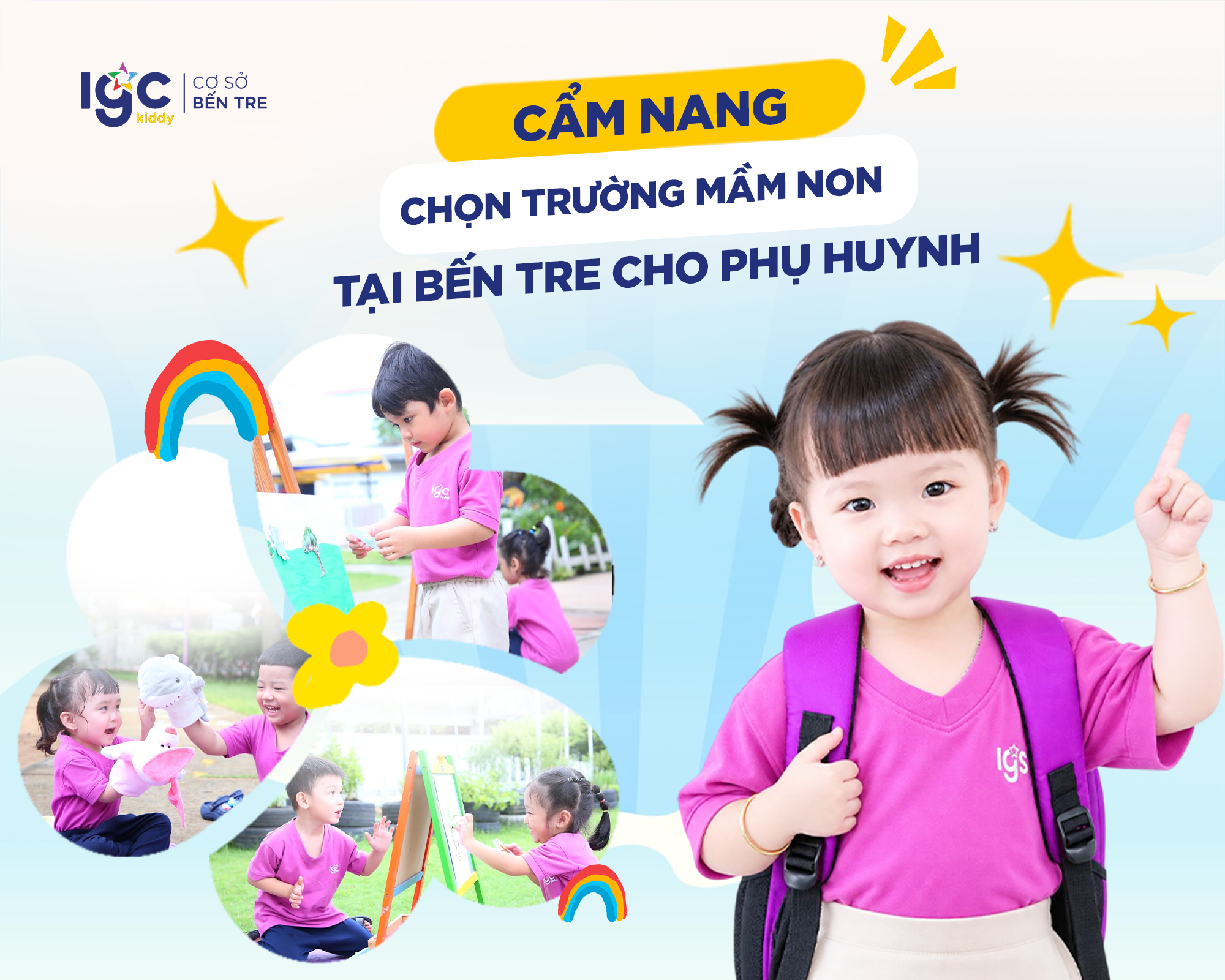 Cẩm nang chọn trường mầm non tại Bến Tre cho phụ huynh