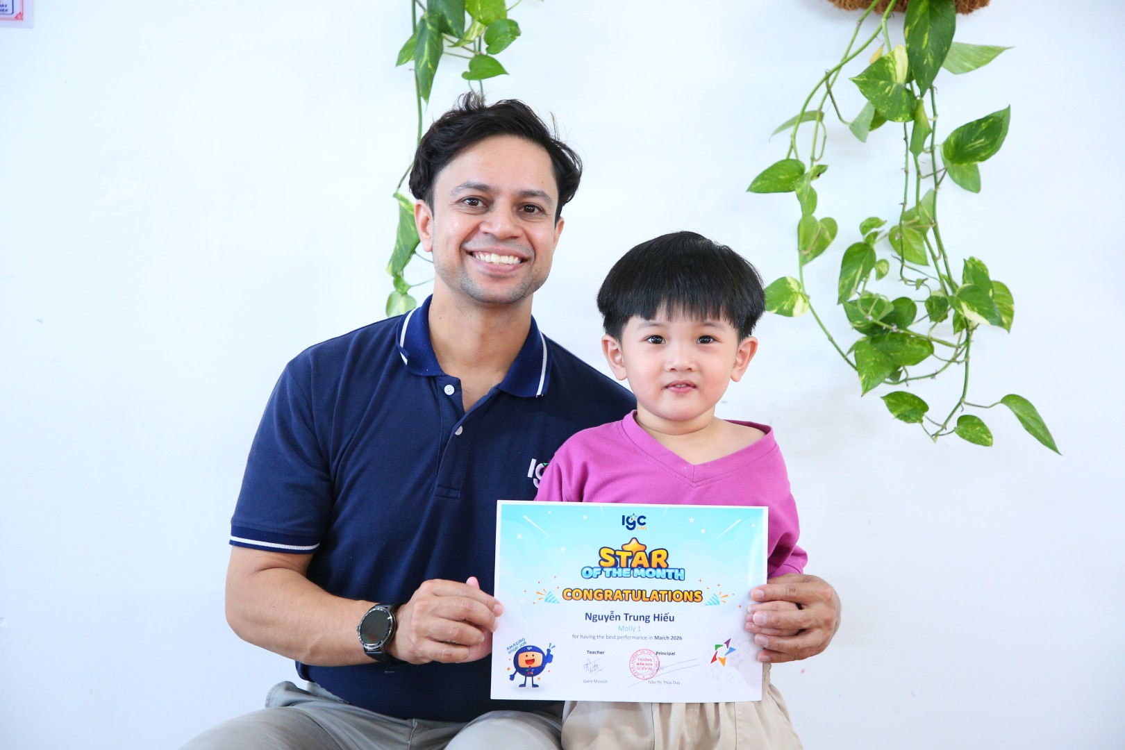 Với chương trình học dựa trên mục tiêu giáo dục MKSA