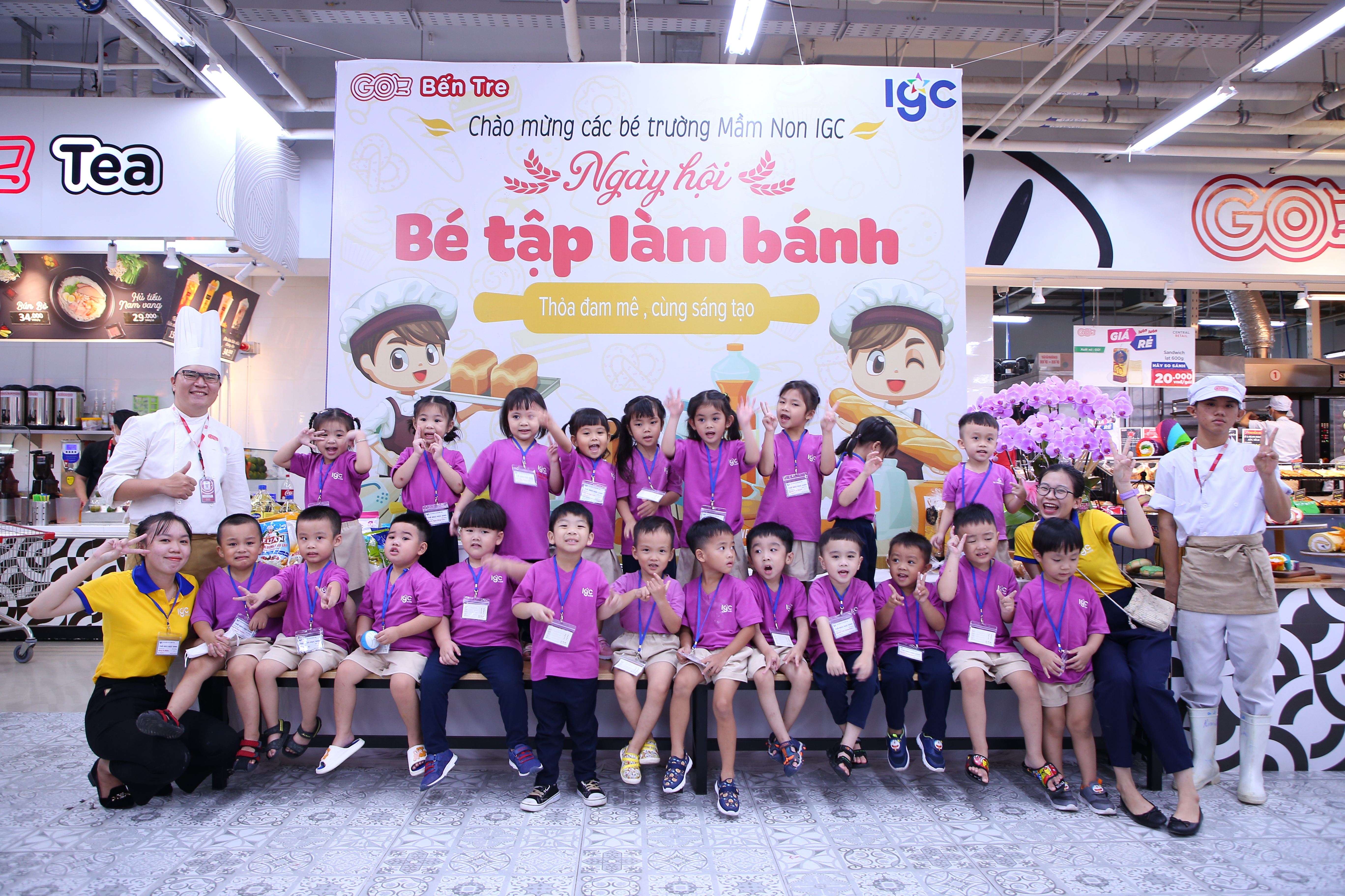 TRẢI NGHIỆM LÀM BÁNH MÌ TẠI SIÊU THỊ GO! BẾN TRE